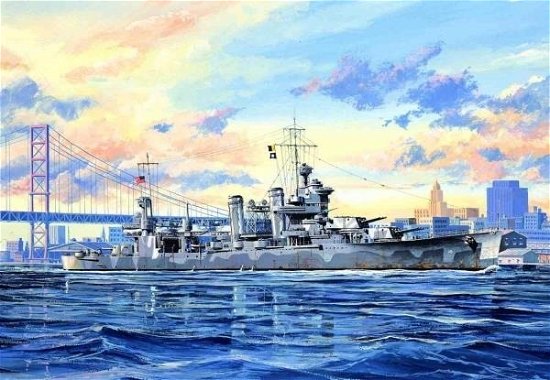 Cover for Trumpeter · 05748 - Uss Quincy Ca-39 - Modellbausatz - 1/700 (MERCH)
