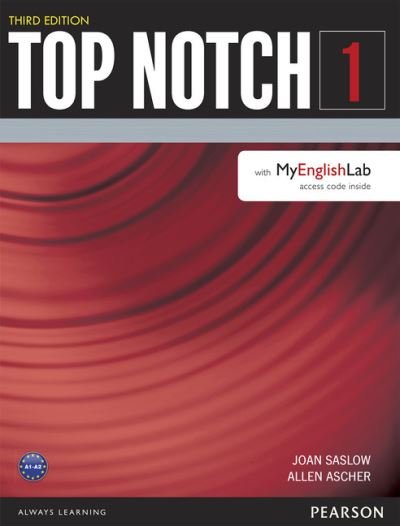Cover for Joan Saslow · Top Notch 1 Student Book with MyEnglishLab (Taschenbuch) (2015)