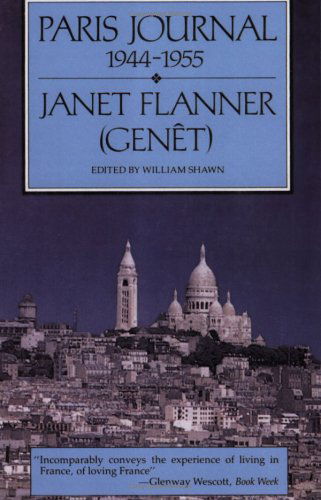 Cover for Janet (Genet) Flanner · Paris Journal, 1944-1955 (Paperback Book) [Reprint edition] (1988)