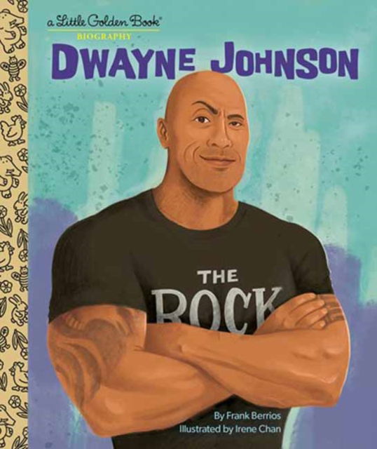 Cover for Frank Berrios · Dwayne Johnson: A Little Golden Book Biography - Little Golden Book (Innbunden bok) (2023)