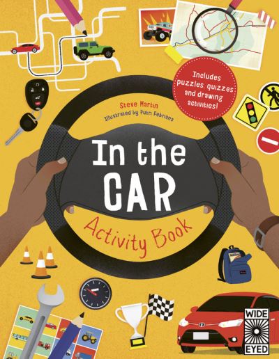 In the Car Activity Book: Includes Puzzles, Quizzes and Drawing Activities! - Steve Martin - Bøger - Quarto Publishing PLC - 9780711256484 - 4. maj 2021