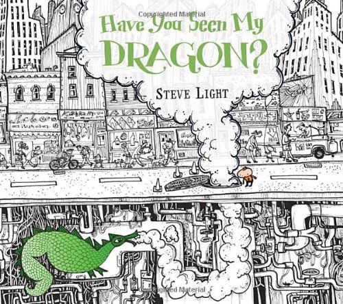 Have You Seen My Dragon? - Steve Light - Książki - Candlewick - 9780763666484 - 8 kwietnia 2014