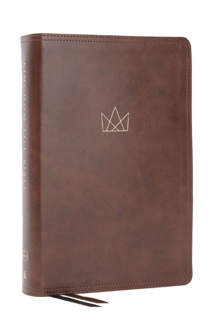 Cover for Thomas Nelson · Kingdom Life Bible: Joining God's Mission to Save the World (NKJV, Brown Leathersoft, Red Letter, Comfort Print) (Leather Book) (2025)