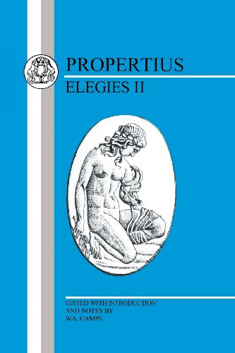 Cover for Sextus Propertius · Elegies (Paperback Book) [New edition] (1991)