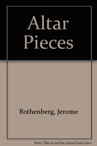 Cover for Jerome Rothenberg · Altar Pieces (Paperback Book) (2010)