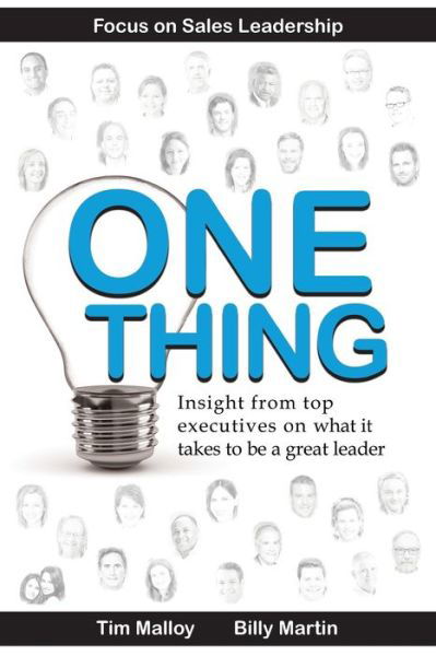 One Thing - Billy Martin - Books - Independently Published - 9781081145484 - August 1, 2019