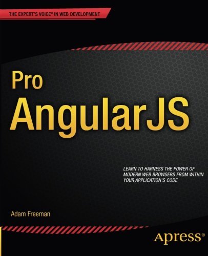 Cover for Adam Freeman · Pro AngularJS (Taschenbuch) [1st edition] (2014)