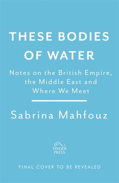 Cover for Sabrina Mahfouz · These Bodies of Water: A Personal History of the British Empire in the Middle East (Hardcover Book) (2022)