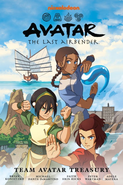 Cover for Faith Erin Hicks · Avatar: The Last Airbender--Team Avatar Treasury Omnibus (Paperback Book) (2025)
