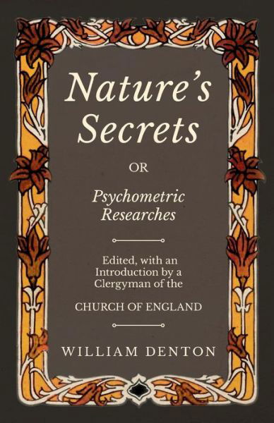 Cover for William Denton · Nature's Secrets or Psychometric Researches (Paperback Book) (2019)