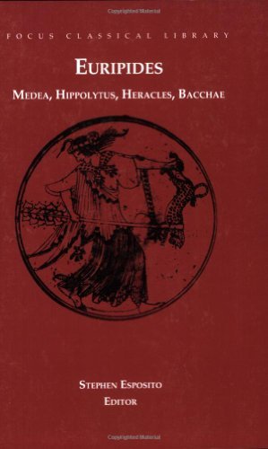 Cover for Euripides · Medea, Hippolytus, Heracles, Bacchae: Four Plays - Focus Classical Library (Paperback Bog) [Corr. Ed edition] (2002)