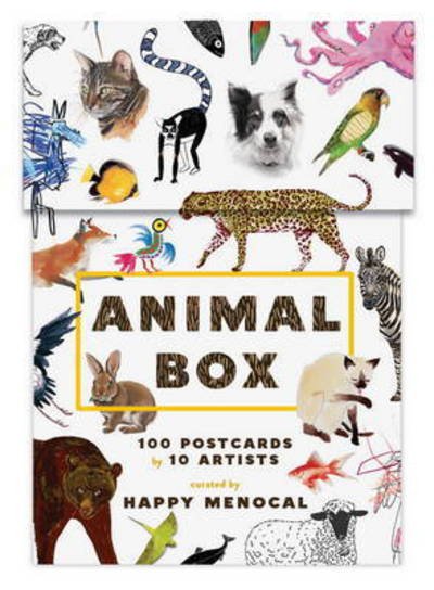 Cover for Princeton Architectural Press · Animal Box Postcards: 100 Postcards by 10 Artists (Postcard) (2015)