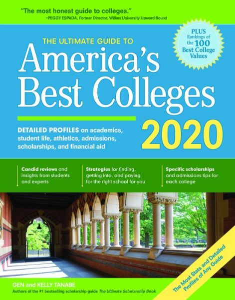 Cover for Gen Tanabe · The Ultimate Guide to America's Best Colleges 2020 (Pocketbok) [Ninth edition] (2019)