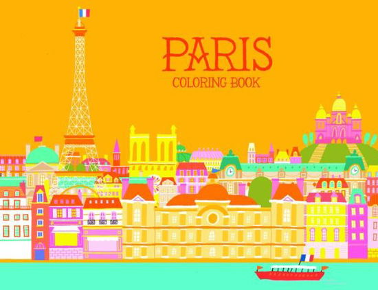 Cover for Min Heo · Paris Coloring Book (Paperback Book) (2014)