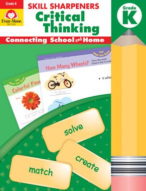 Cover for Evan Moor · Skill Sharpeners Critical Thinking, Grade K (Paperback Book) (2017)