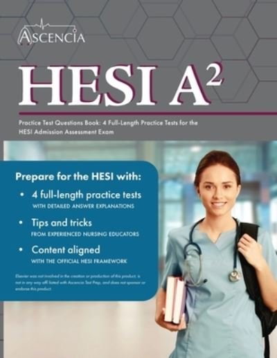 Cover for Falgout · HESI A2 Practice Test Questions Book (Taschenbuch) (2021)