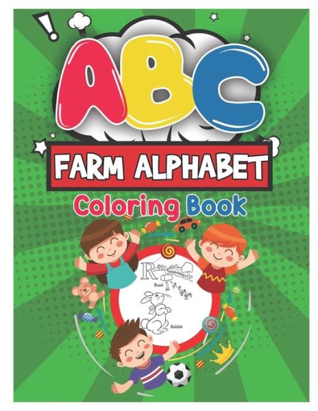 ABC Farm Alphabet Coloring Book - Platinum Press - Boeken - Independently Published - 9781650536484 - 24 december 2019