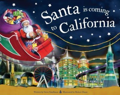 Cover for Steve Smallman · Santa is Coming to California (Hardcover Book) (2019)