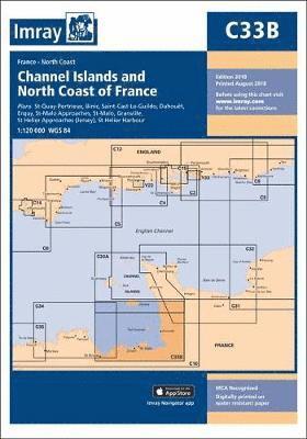 Cover for Imray · C33B: Channel Islands (South) - C Charts (Paperback Book) (2018)