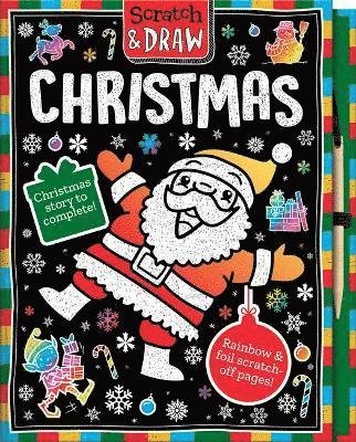 Cover for Kit Elliot · Scratch and Draw Christmas - Scratch and Draw (Hardcover bog) (2021)