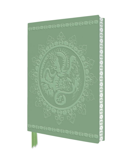 Cover for Flame Tree Studio · Royal Pavilion, Brighton: Entrance Hall Green Dragon Artisan Art Notebook (Flame Tree Journals) - Artisan Art Notebooks (Schreibwaren) (2025)