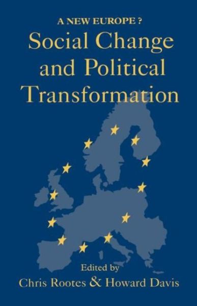 Cover for Howard Davis · Social Change And Political Transformation: A New Europe? (Paperback Book) (1994)