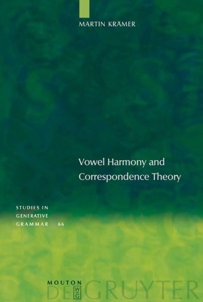 Cover for M. Krämer · Vowel Harmony. (Book) (2003)