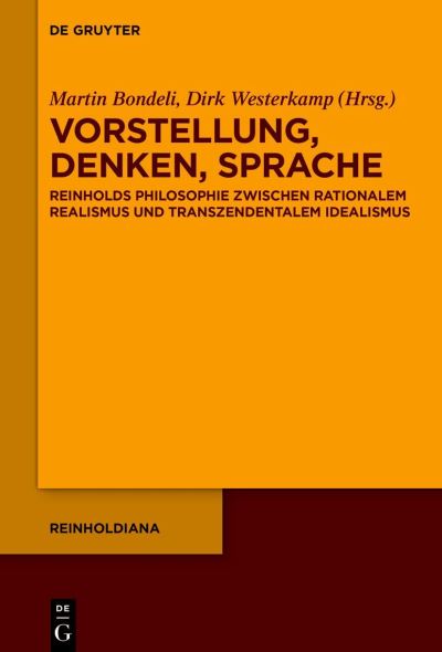 Cover for Martin Bondeli · Vorstellung, Denken, Sprache (Book) (2023)