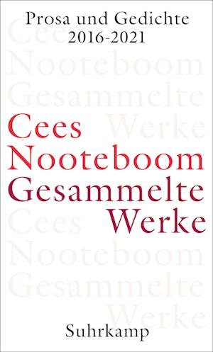 Cover for Cees Nooteboom · Gesammelte Werke (Bok) (2022)
