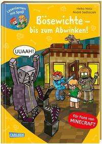 Cover for Heiko Wolz · Lesenlernen mit Spaß - Minecraft 5: Bösewichte - bis zum Abwinken! (Inbunden Bok) (2021)