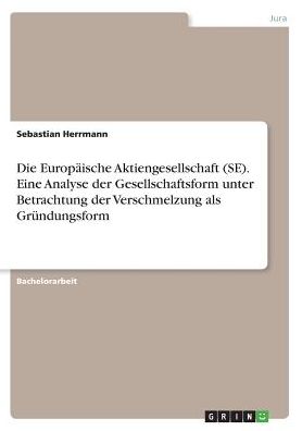 Cover for Herrmann · Die Europäische Aktiengesellsc (Buch) (2016)