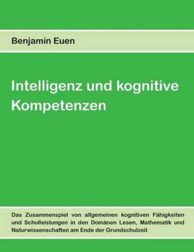 Cover for Euen · Intelligenz und kognitive Kompeten (Book) (2015)