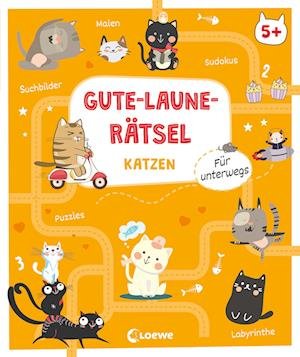 Cover for Gute-laune-rätsel Für Unterwegs · Katze (Bog)