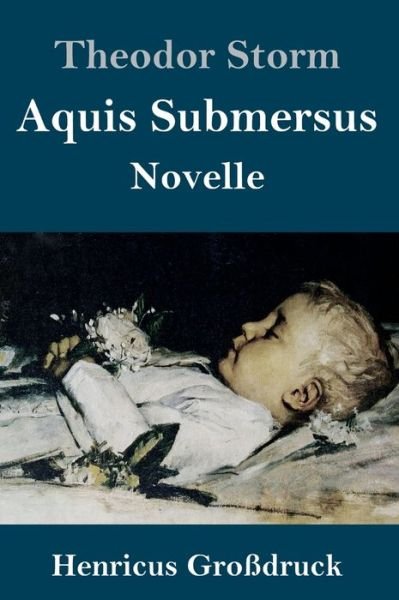 Cover for Theodor Storm · Aquis Submersus (Grossdruck) (Innbunden bok) (2019)