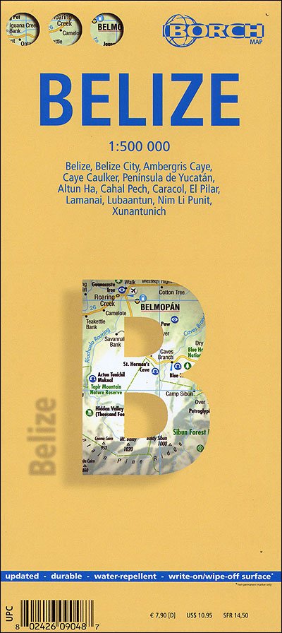 Cover for Borch GmbH · Borch Map: Belize (Book) [1. wydanie] (2008)