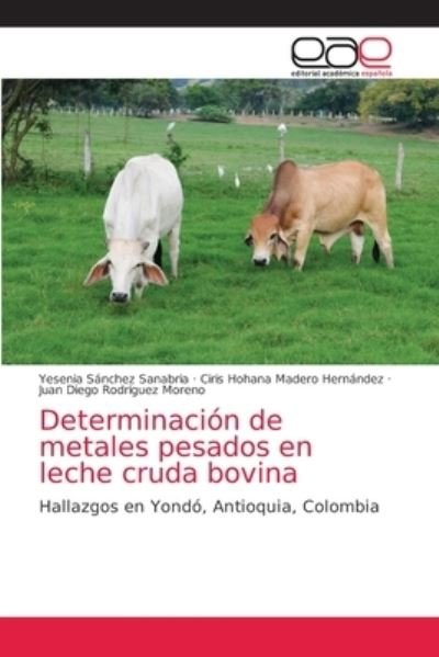 Cover for Yesenia Sanchez Sanabria · Determinacion de metales pesados en leche cruda bovina (Paperback Bog) (2021)