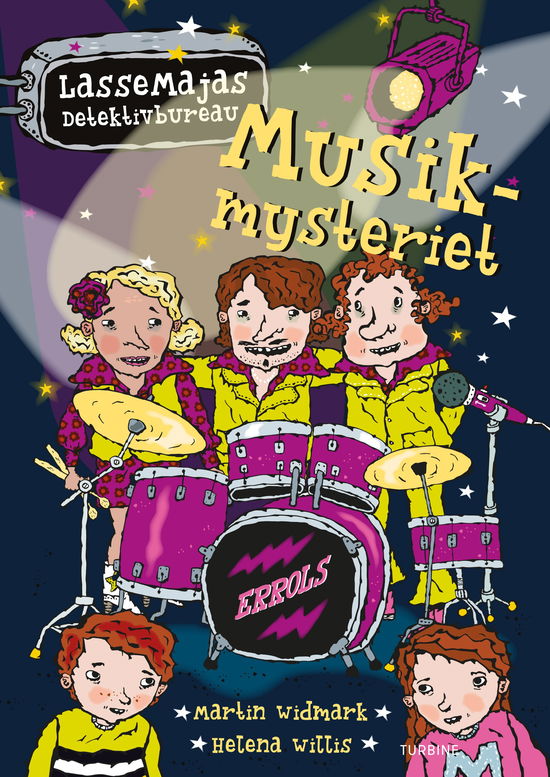 Cover for Martin Widmark · Musikmysteriet - LasseMajas Detektivbureau (Hardcover Book) [1e uitgave] (2025)