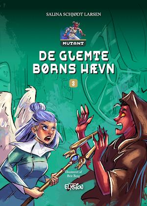 Cover for Salina Schjødt Larsen · Mutant: De glemte børns hævn (Hardcover bog) [1. udgave] (2021)