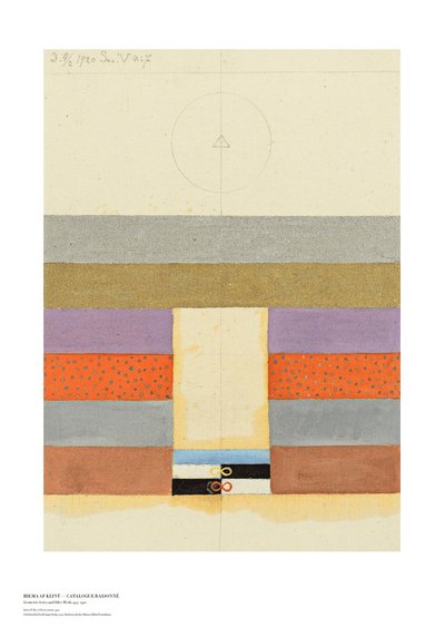 Cover for Catalouge raisonné - Affisch: Hilma af Klint: Geometric Series V, No. 7 (Bok) (2021)