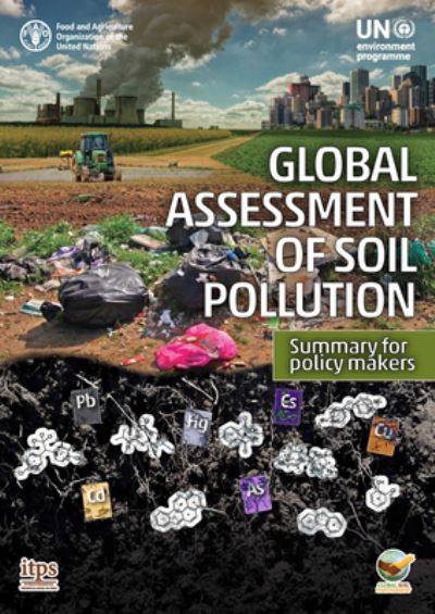 Cover for Food and Agriculture Organization · Global Assessment of Soil Pollution (Book) (2021)