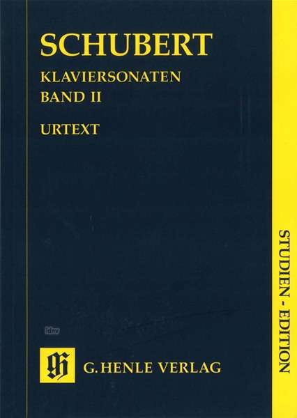 Cover for F. Schubert · Klaviersonaten,Stu.2.HN9148 (Bog)