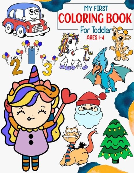 Cover for Heba Studio · My First Coloring Book for Toddler Ages 1-4 (Pocketbok) (2020)