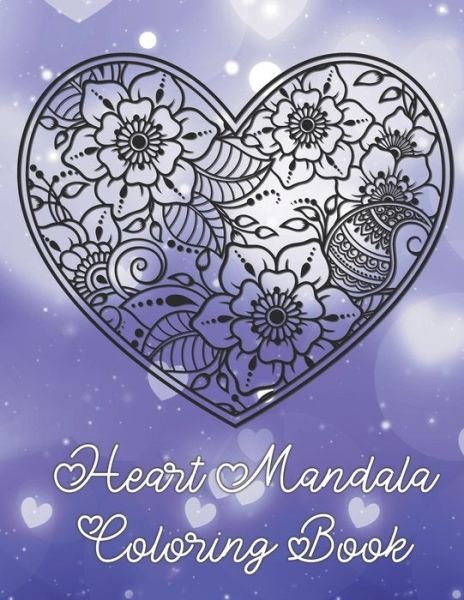 Cover for Susi Law · Heart Mandala Coloring Book (Paperback Book) (2020)