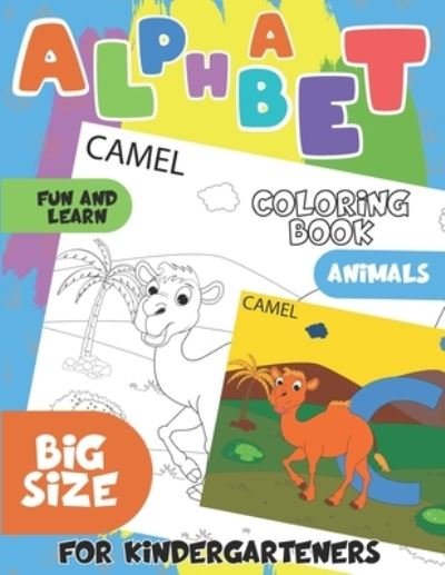 Cover for Colorful World · Alphabet Coloring Book for Kindergarteners (Pocketbok) (2021)