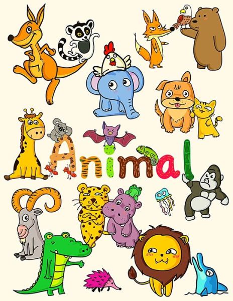 Cover for Coloring Books · Animal (Paperback Book) (2021)