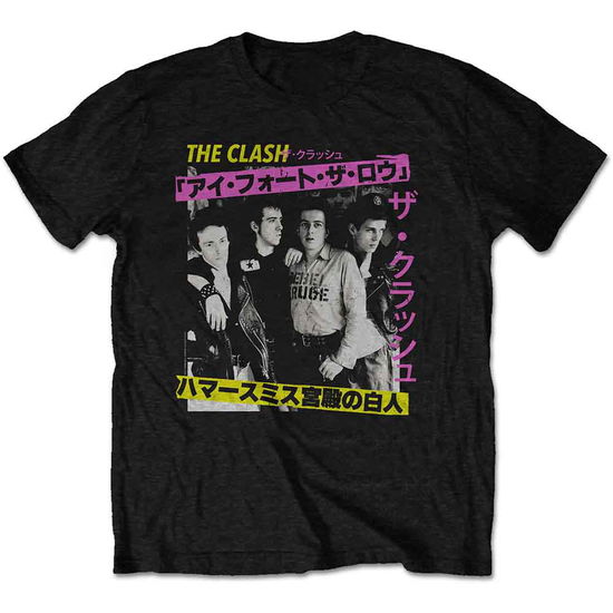 The Clash Unisex T-Shirt: London Calling Japan Photo - Clash - The - Gadżety -  - 9950670480484 - 