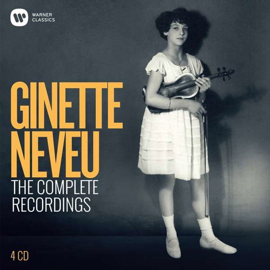 Complete Recordings - Ginette Neveu - Musik - WARNER CLASSICS - 0190295490485 - 21. Juni 2019