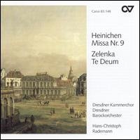 Cover for Heinichen / Zelenka / Rademann / Dresden Baroque · Mass 9 in D / Te Deum (CD) (2001)