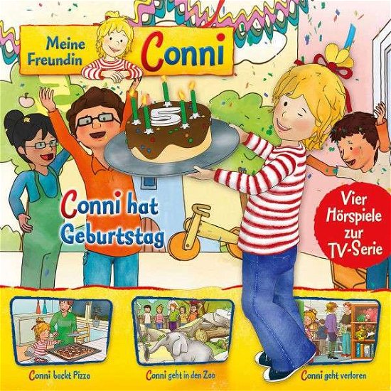Cover for Meine Freundin Conni (Tv-hörspiel) · 04: Conni Hat Geburtstag / Pizza / Zoo / Geht Verloren (CD) (2013)