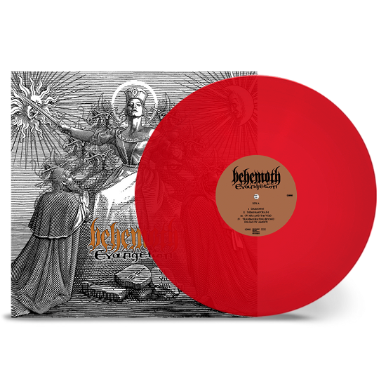 Cover for Behemoth · Evangelion (LP) [Transparent Red Vinyl edition] (2024)
